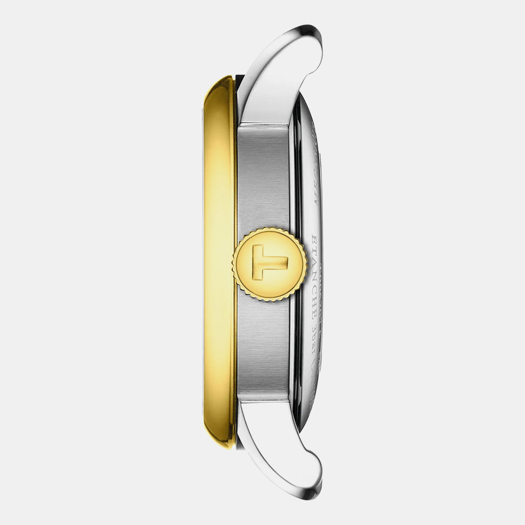 Women Automatic Green Dial Analog Stainless Steel Watch T0062072209601