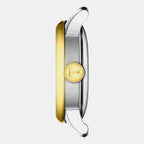Women Automatic Green Dial Analog Stainless Steel Watch T0062072209601