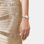 Le Locle Women Automatic Mother Of Pearl Dial Analog Stainless Steel Watch T0062072211600