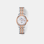 Le Locle Women Automatic Mother Of Pearl Dial Analog Stainless Steel Watch T0062072211600
