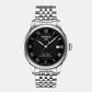 Le Locle T-Classic Men Analog Black Dial Automatic Stainless Steel Watch T0064071105300