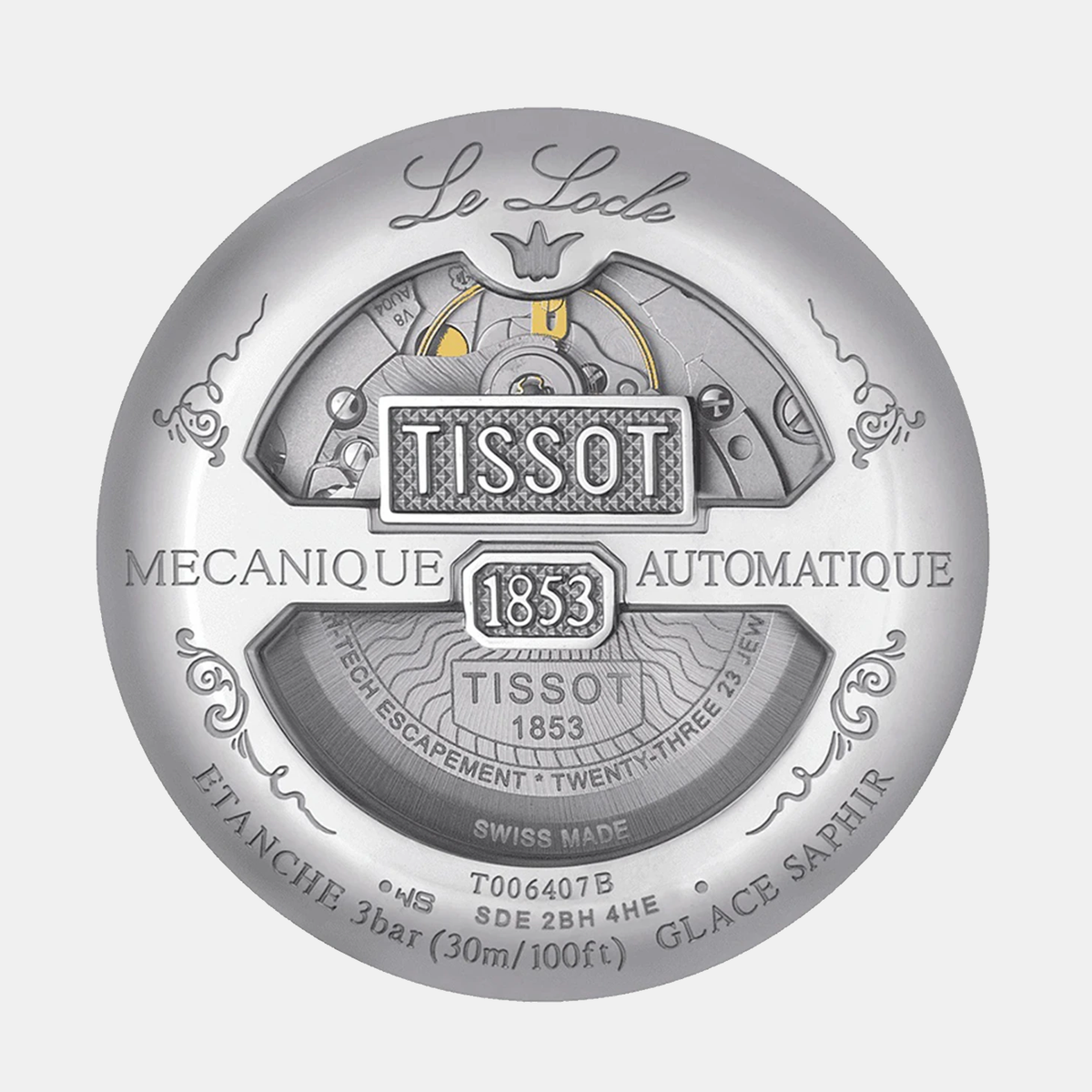 Tissot 39.3 mm Round Automatic watch