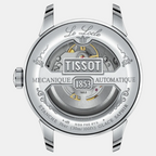 Le Locle Men Automatic Black Dial Analog Leather Watch T0064071605300