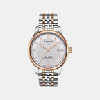 Le Locle Automatic Men Quartz Silver Dial Analog Stainless Steel Watch T0064072203600