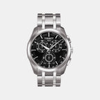 Couturier Men Quartz Black Dial Chronograph Stainless Steel Watch T0356171105100