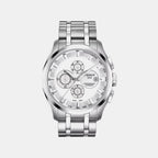 Couturier Men Quartz White Dial Chronograph Stainless Steel Watch T0356271103100