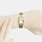 T Lady Women Quartz Mother Of Pearl Dial Analog Stainless Steel Watch T0421093311700