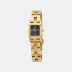 T-Lady Women Quartz Black Dial Analog Stainless Steel Watch T0421093312700