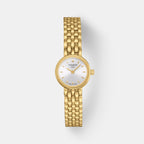 Lovely Women Quartz Silver Dial Analog Stainless Steel Watch T0580093303100