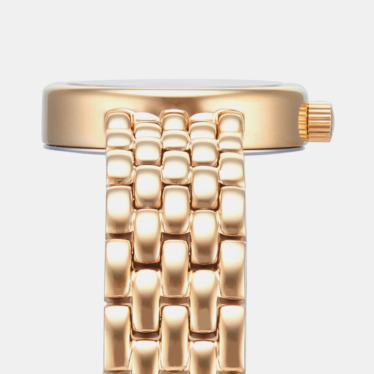 Lovely Women Quartz White Mother Of Pearl Dial Analog Stainless Steel Watch T0580093311100