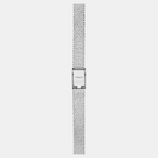 Lovely Women Quartz Silver Dial Analog Stainless Steel Watch T0581091103600