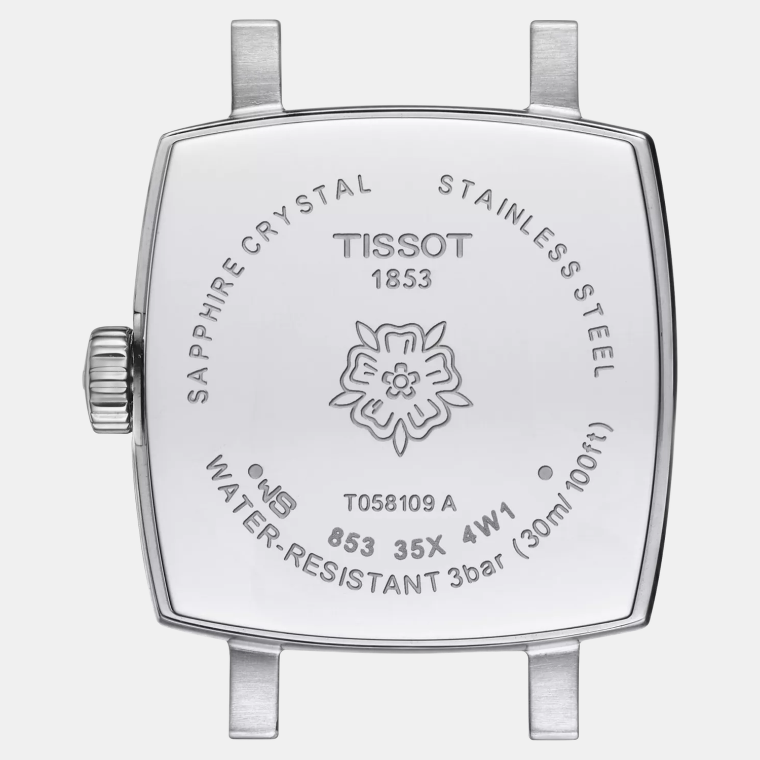 Lovely Women Quartz Silver Dial Analog Stainless Steel Watch T0581091103601