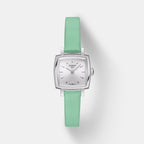 Lovely Square Women's Analog Leather Watch T0581091603101