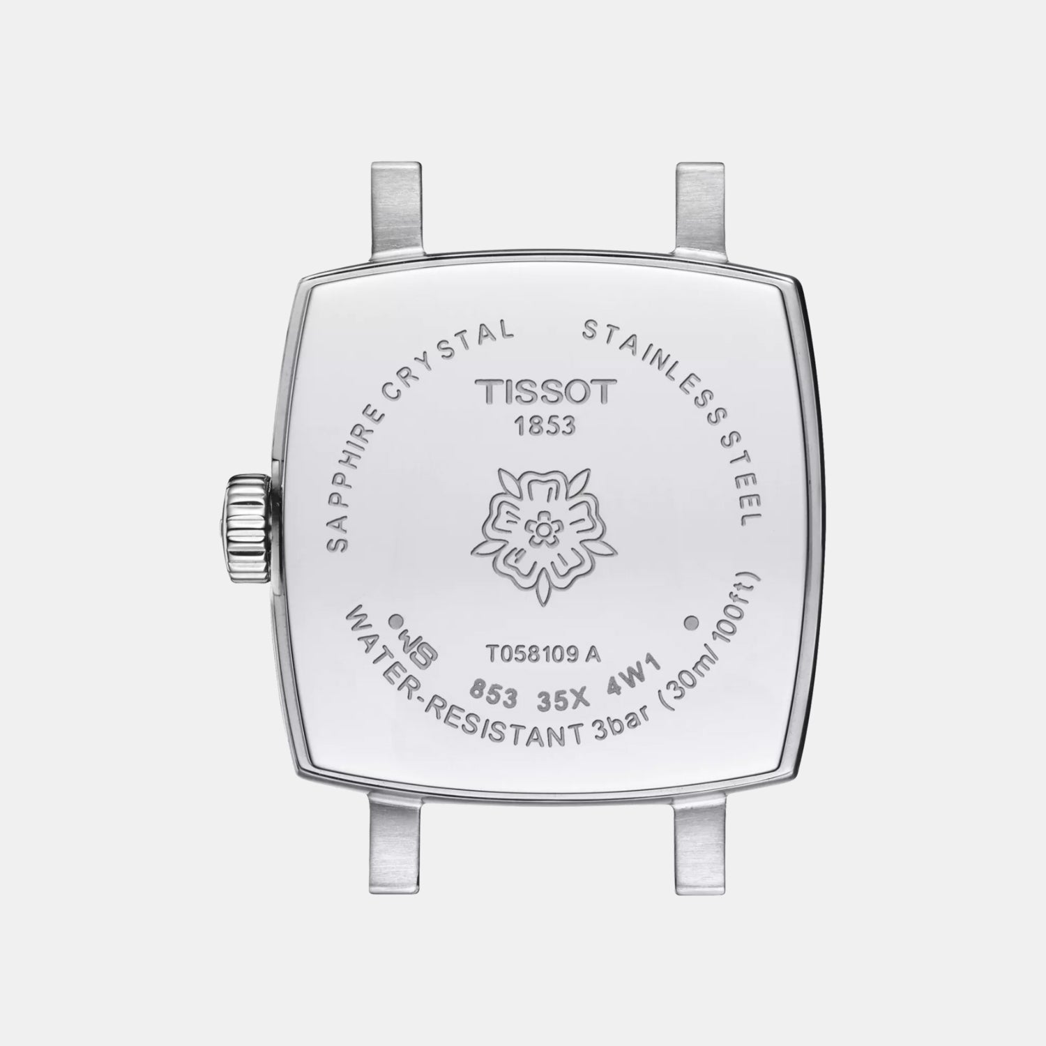 Lovely Square Women's Analog Leather Watch T0581091603101