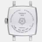 Lovely Women Quartz Silver Dial Analog Leather Watch T0581091603600