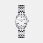 Tradition Women Quartz White Dial Analog Stainless Steel Watch T0630091101800