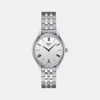 Tradition Women Quartz Silver Dial Analog Stainless Steel Watch T0632091103800
