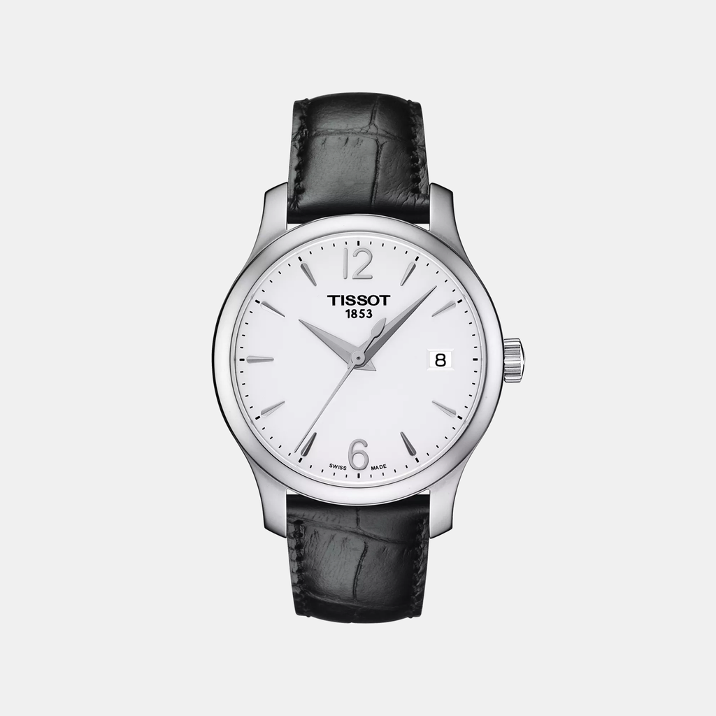 Tissot Round Silver Analog watch