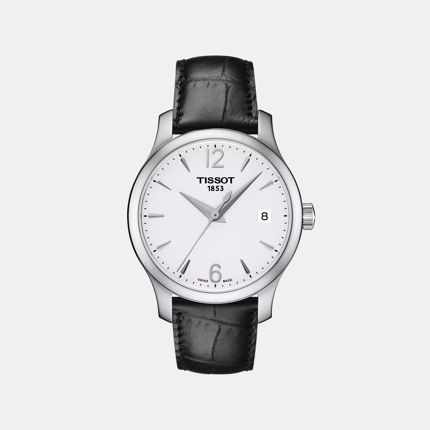 Tissot Round Silver Analog watch