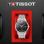 Tradition Men Automatic Black Dial Analog Stainless Steel Watch T0634281105800