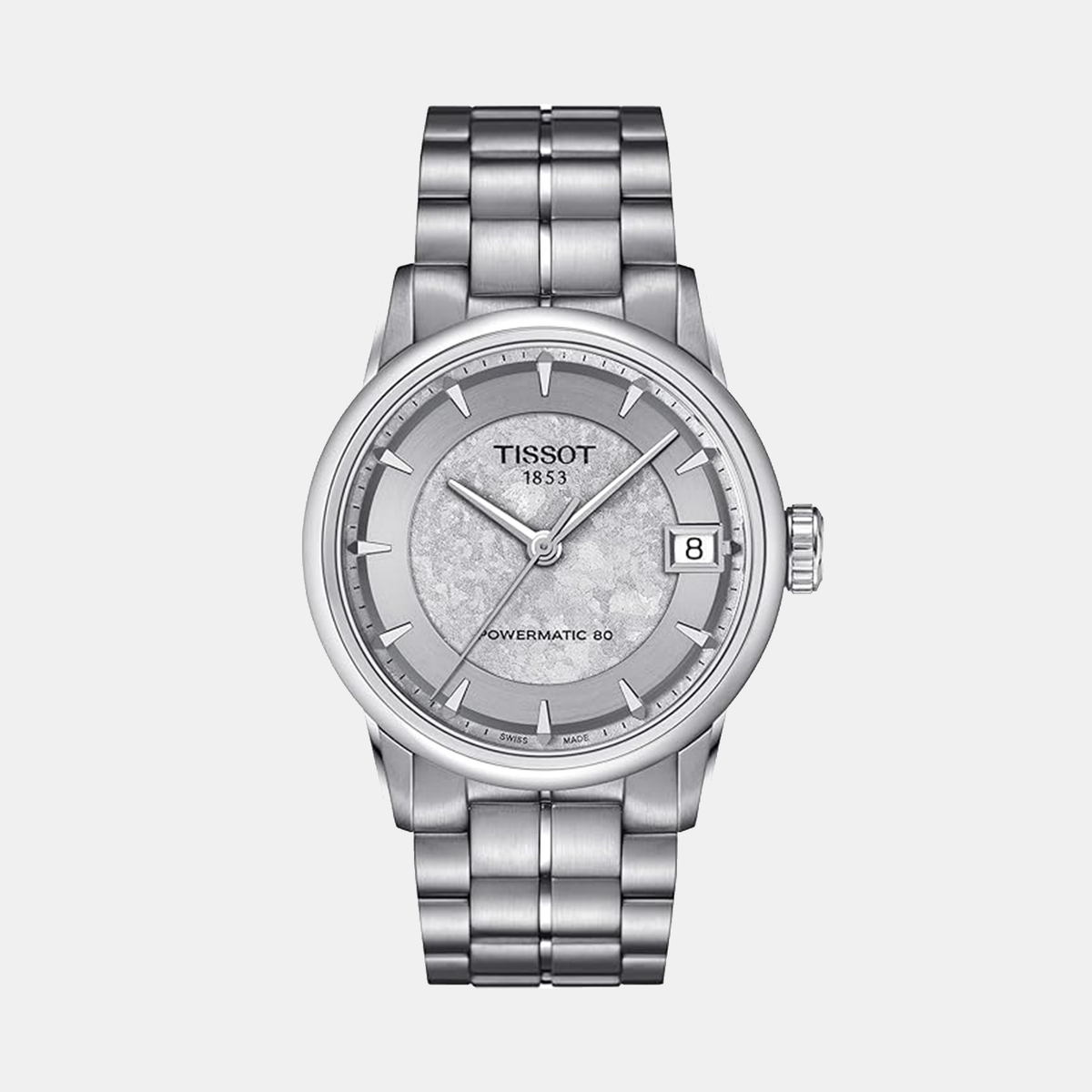 Tissot Round Silver Analog watch