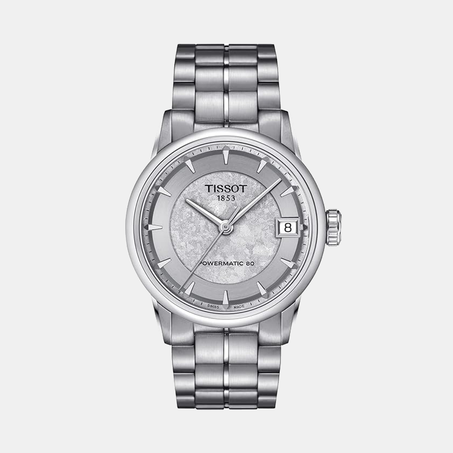 Tissot Round Silver Analog watch
