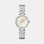 Tissot Round White Mother Of Pearl Analog watch