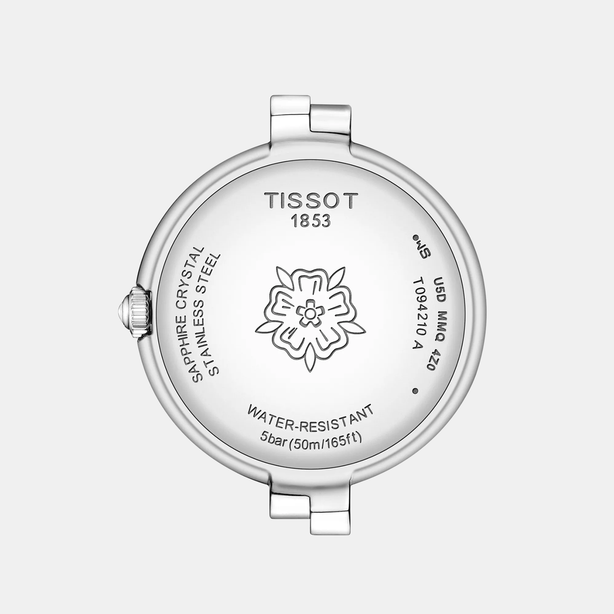 Tissot Women Round White Mother Of Pearl watch