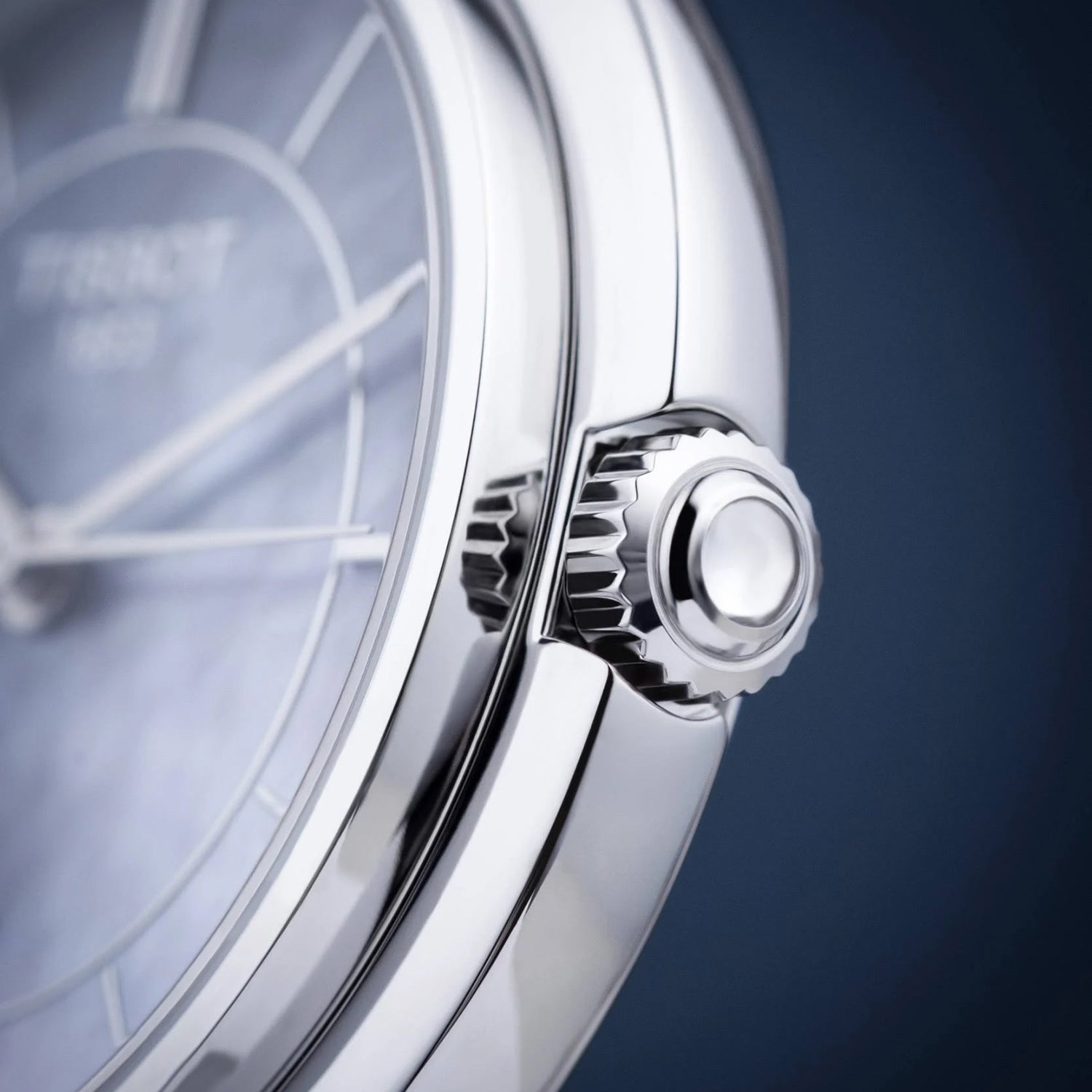 Flamingo Women Quartz Blue Dial Analog Stainless Steel Watch T0942101112100