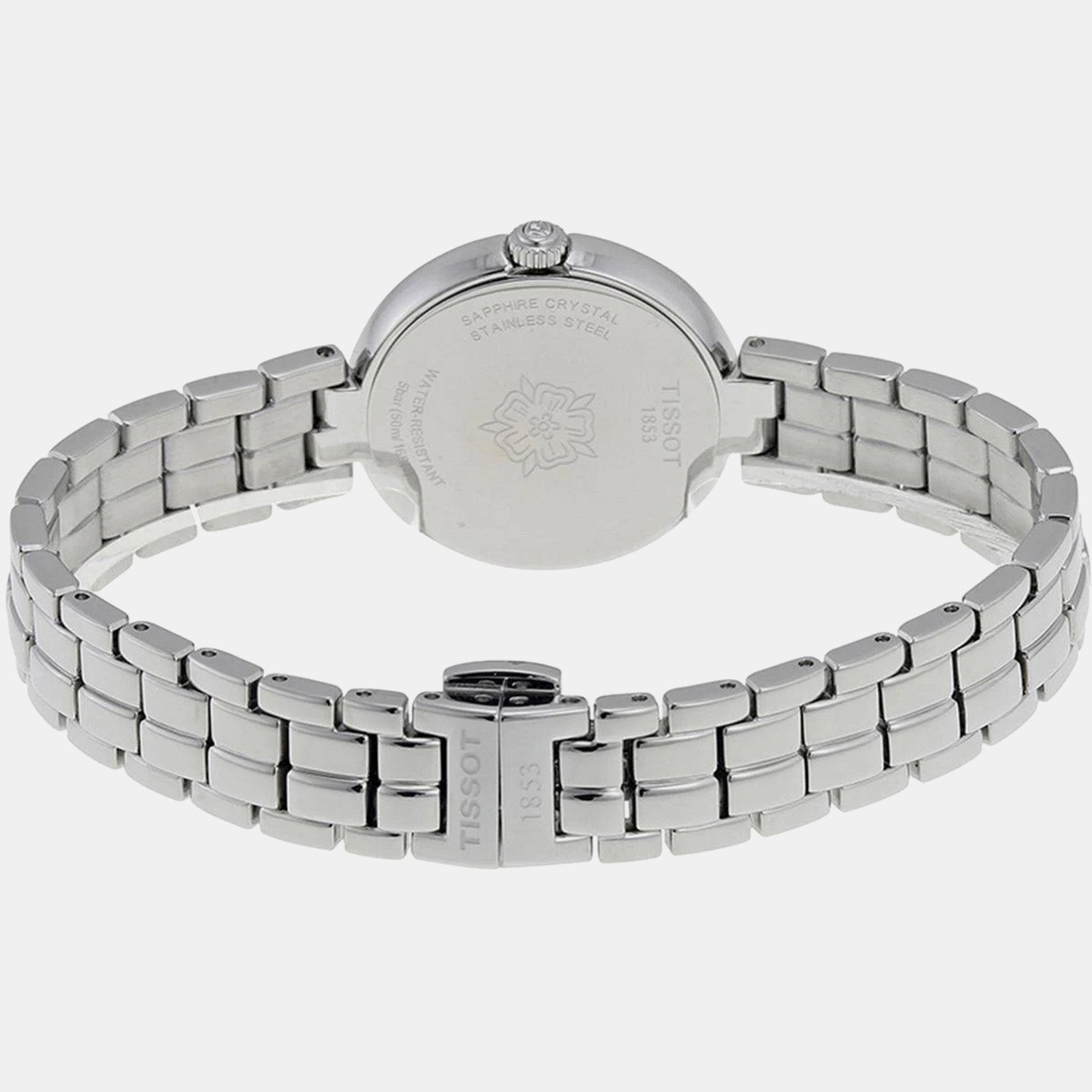 Flamingo Women Quartz Blue Dial Analog Stainless Steel Watch T0942101112100