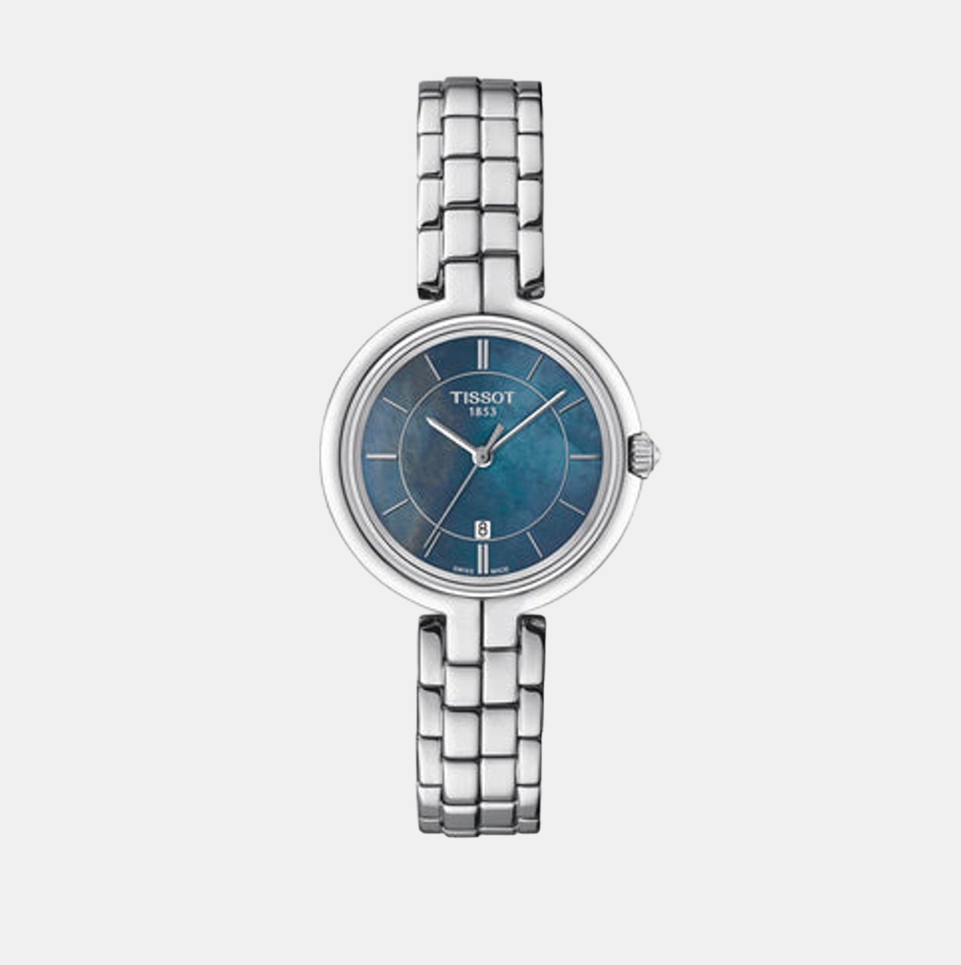 Tissot Round Blue Analog watch