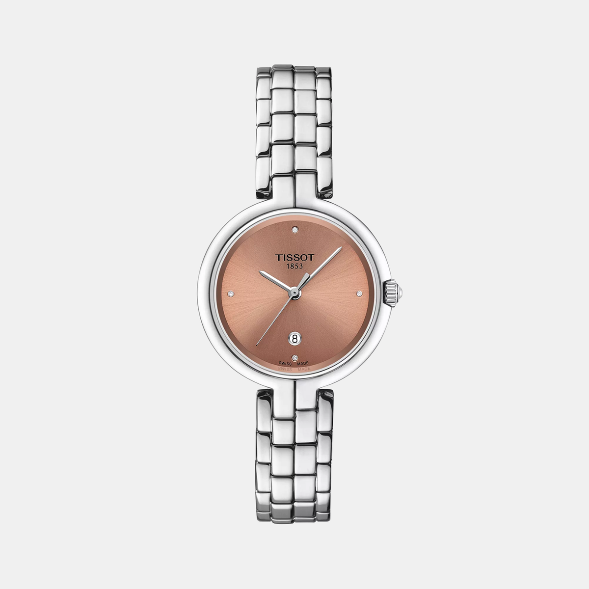 Tissot Round Pink Analog watch