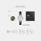 Flamingo Women Quartz Mother Of Pearl Dial Analog Leather Watch T0942101611100