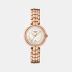 Flamingo Women Quartz White Mother Of Pearl Dial Analog Stainless Steel Watch T0942103311602