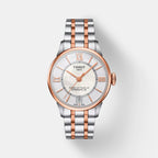 Chemin Des Tourelles Women Automatic White Mother Of Pearl Dial Analog Stainless Steel Watch T0992072211802