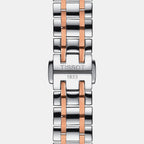 Chemin Des Tourelles Women Automatic White Mother Of Pearl Dial Analog Stainless Steel Watch T0992072211802