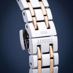 Chemin Des Tourelles Women Automatic White Mother Of Pearl Dial Analog Stainless Steel Watch T0992072211802