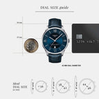 Chemin Des Tourelles Men Automatic Leather Watch T0994071604800