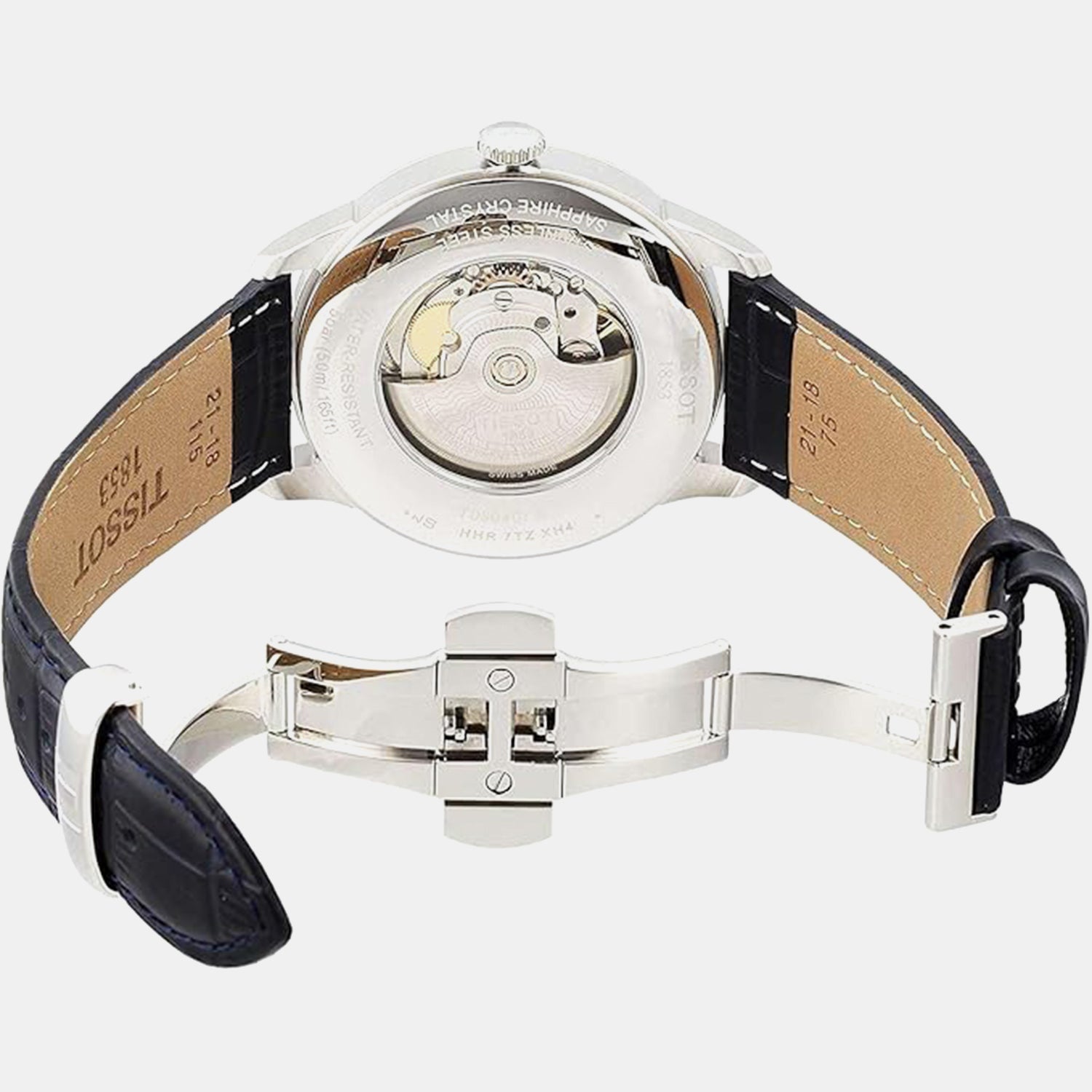 Chemin Des Tourelles Men Automatic Leather Watch T0994071604800