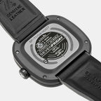 Men Automatic Black Dial Analog Watch T1-04