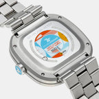 Bauhaus Unisex Automatic Silver Dial Analog Stainless Steel Watch T1-08