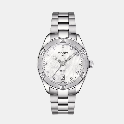 Tissot Round Grey Analog watch