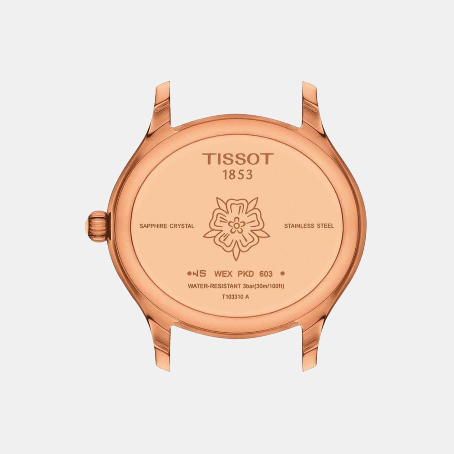 T-Lady Women Quartz White Dial Analog Leather Watch T1033103601300