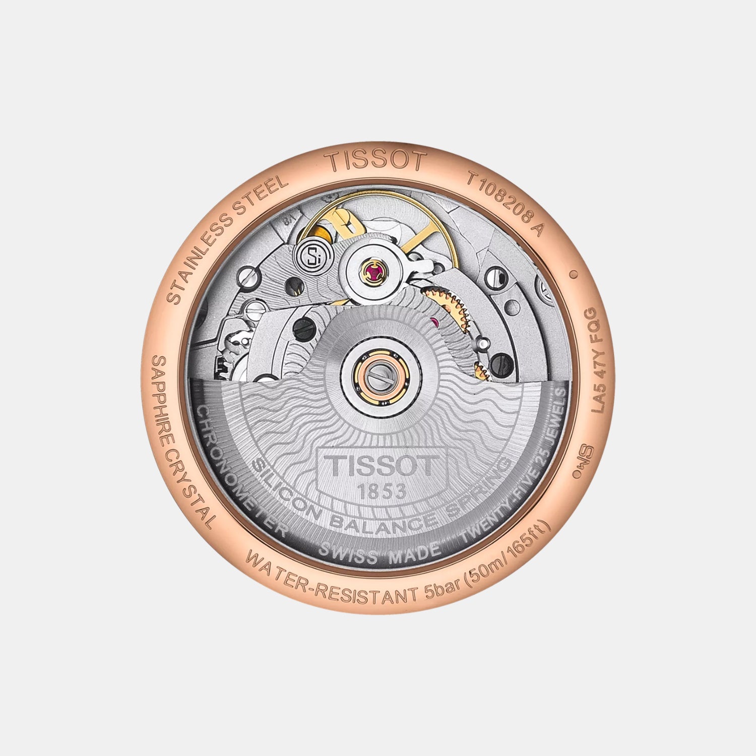 Ballade Powermatic Women Automatic Mother Of Pearl Dial Analog Stainless Steel Watch T1082083311700