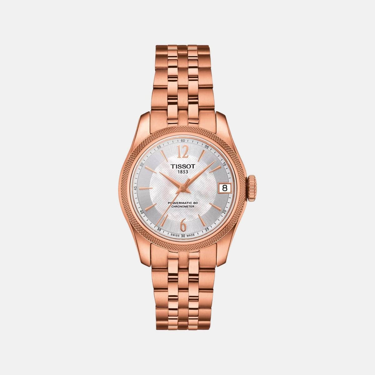 Ballade Women Automatic Mother Of Pearl Dial Analog Stainless Steel Watch T1082083311700