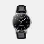 Everytime Men Automatic Black Dial Analog Leather Watch T1094071605100