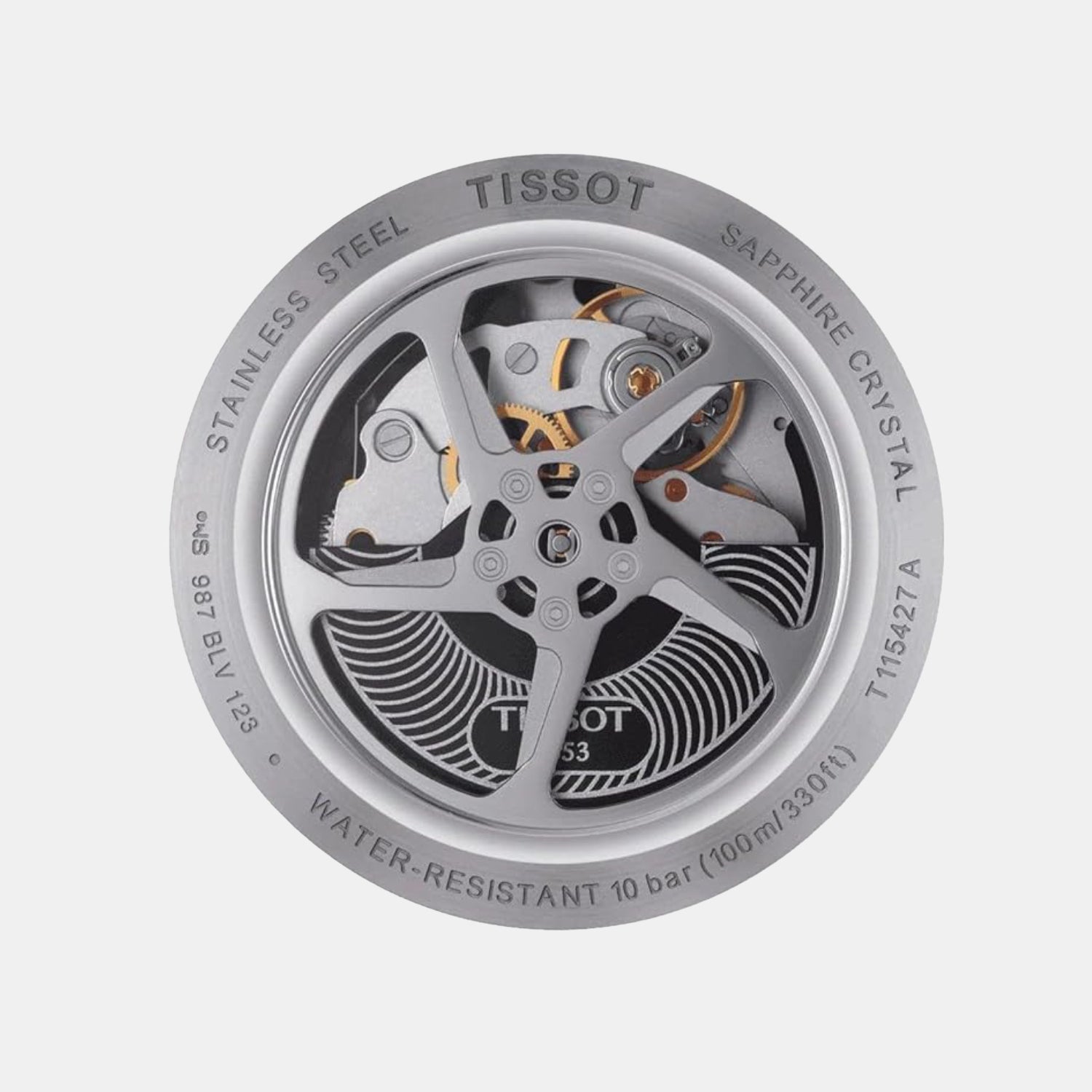 T-Race Men Automatic Silver Dial Chronograph Rubber Watch T1154272703100