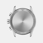 Men Quartz Black Dial Chronograph Stainless Steel Watch T1164171105200