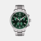 Chrono XL Classic Men Quartz Green Dial Chronograph Stainless steel Watch T1166171109200