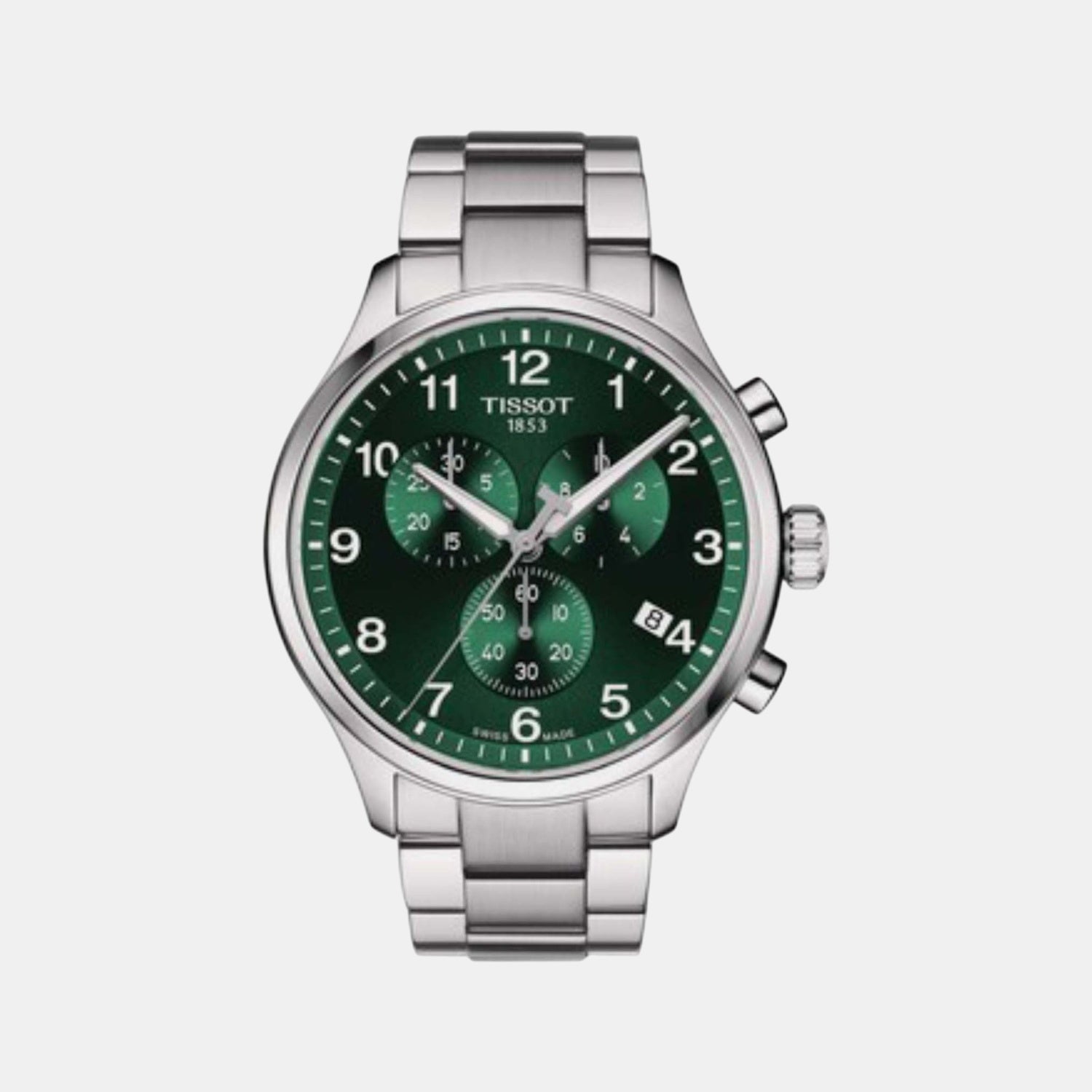 Chrono XL Classic Men Quartz Green Dial Chronograph Stainless steel Watch T1166171109200